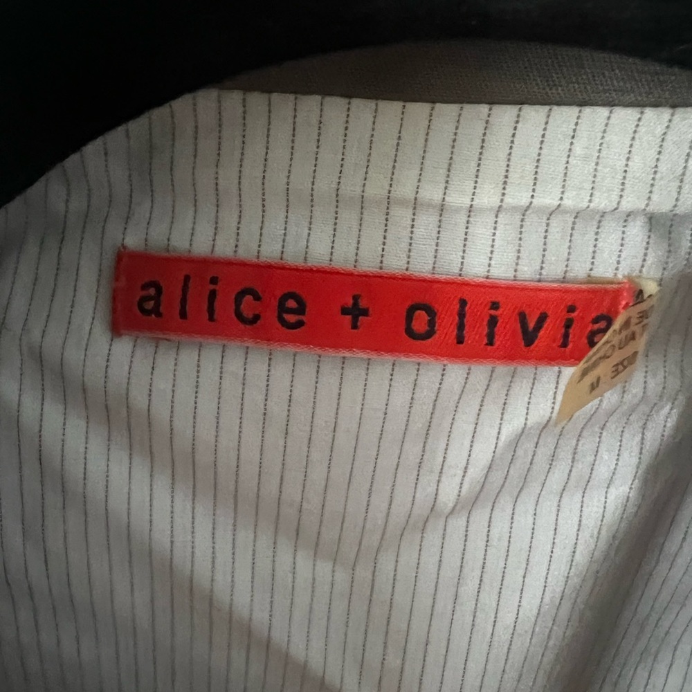 Alice + Olivia | Blazer with Chain Epoulettes - Picture 4 of 4